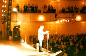 Bob Hope at Kennedy Ball